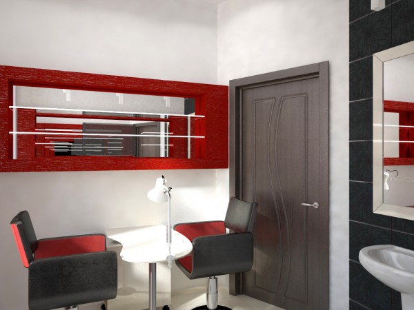 маникюрный кабинет, дизайн проект