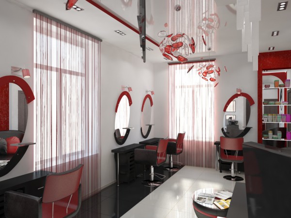 парикмахерская, проект