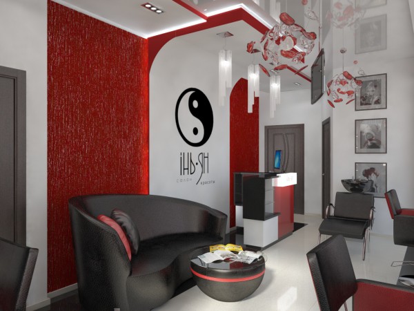 проект парикмахерского зала