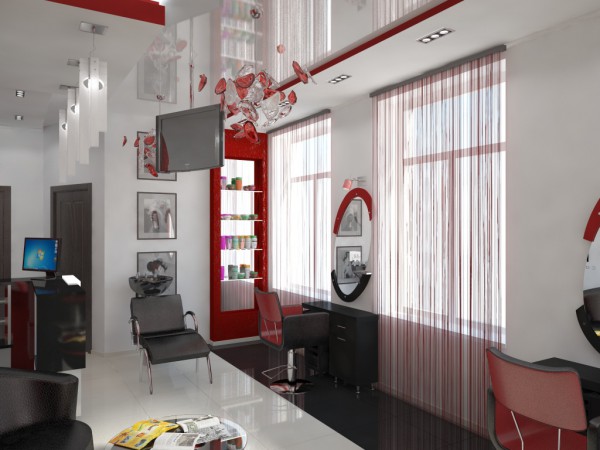 парикмахерская, салон (разработка дизайна)