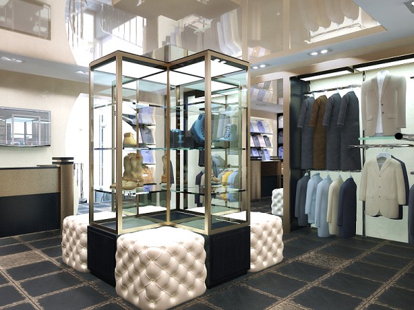 дизайн магазина одежды