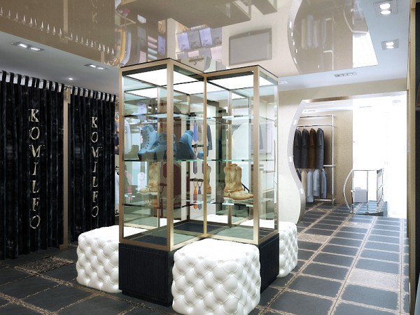 магазин одежды, разработка дизайна