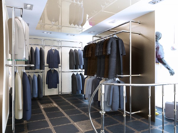 интерьер магазина, дизайн проект