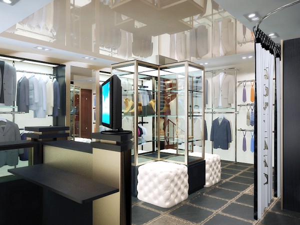 дизайн интерьера магазина