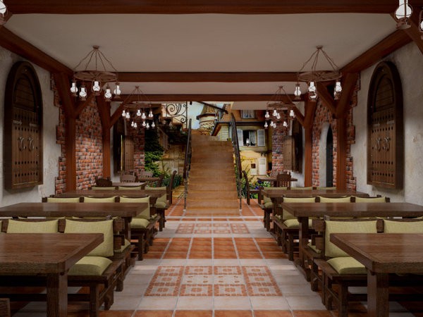 дизайн зала пивбара